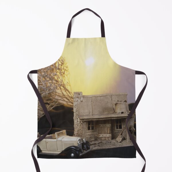 Item preview, Miniature Cottage and Classic Car designed and sold by AnalogDays.
