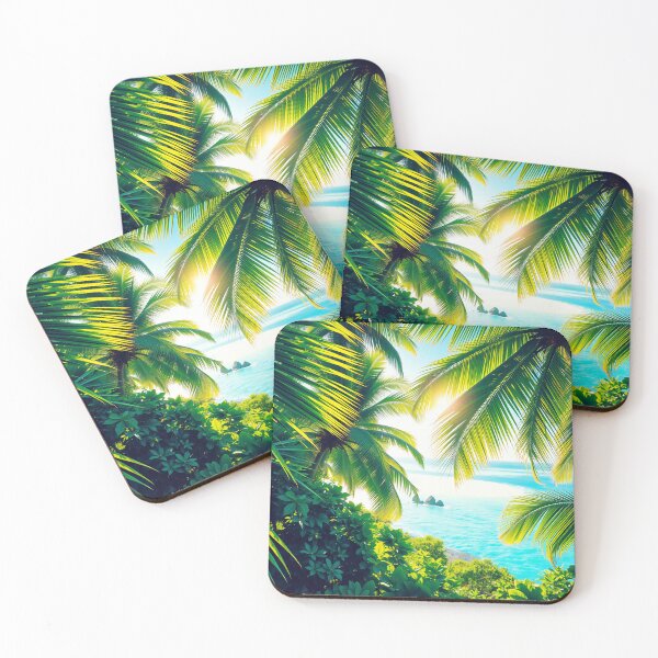 Item preview, Island Paradise Retreat designed and sold by MooDigitalArt.