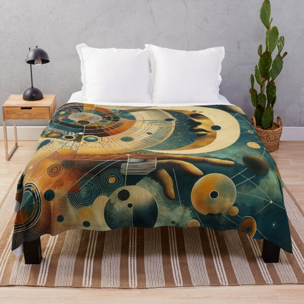 Item preview, Vintage Inspired Surreal Mid Century Modern Wall Art designed and sold by Nicole-Cherie.
