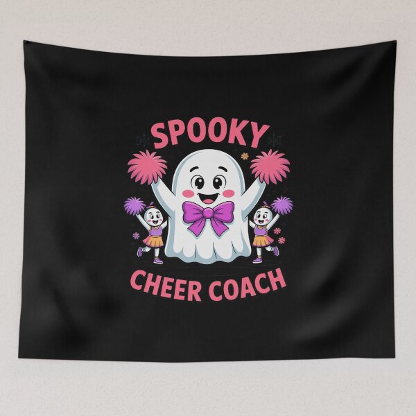 Item preview, Spooky Cheer Coach Ghosts Halloween Cheerleading Costume designed and sold by skanderio.