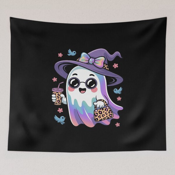 Item preview, Spooky Cute Boo Neon Party Halloween Ghost designed and sold by skanderio.