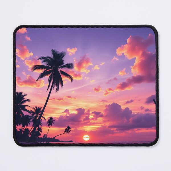 Item preview, Tropical Sunset Bliss designed and sold by MooDigitalArt.