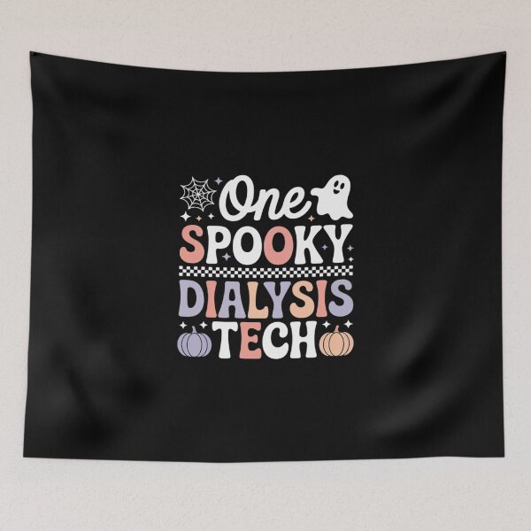 Item preview, Spooky Dialysis Technician Halloween Dialysis Tech designed and sold by skanderio.