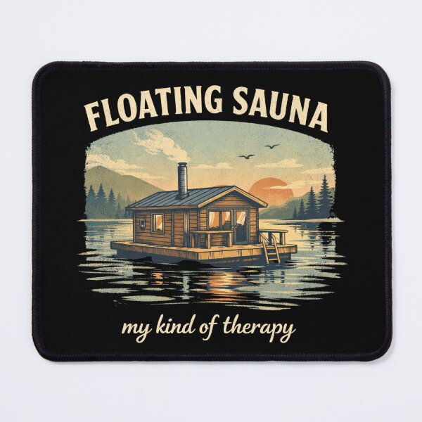 Item preview, Floating Sauna My Kind of Therapy designed and sold by Meandmyshop.