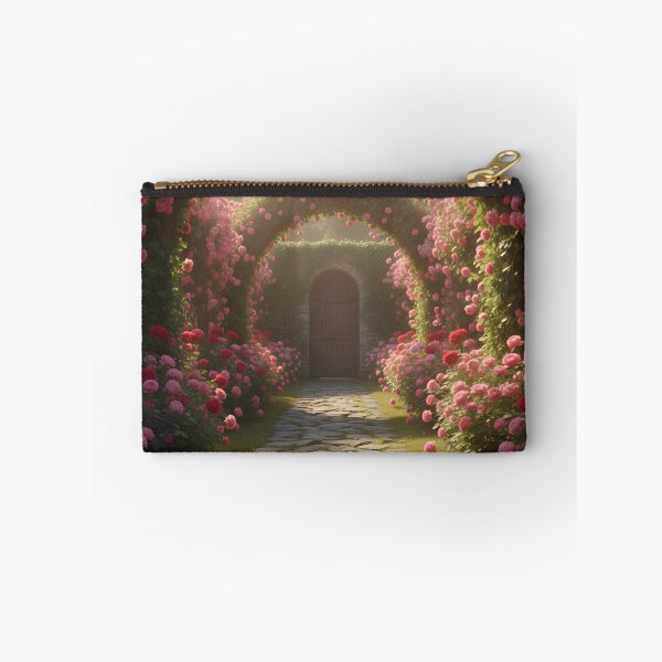 Item preview, Stone Path Through a Rose Arbour designed and sold by homydesign.