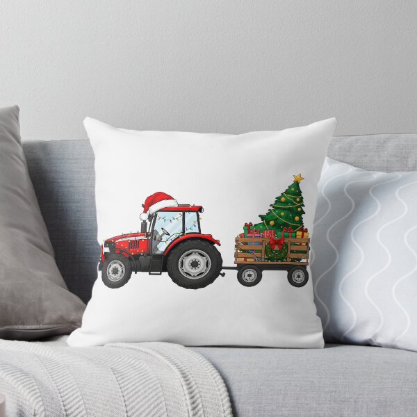 Item preview, Christmas Tractor Christmas Farm Life designed and sold by KroghDs.