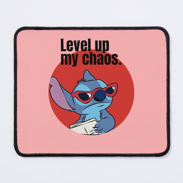 Item preview, Stitch - Level Up My Chaos. designed and sold by Terrero.
