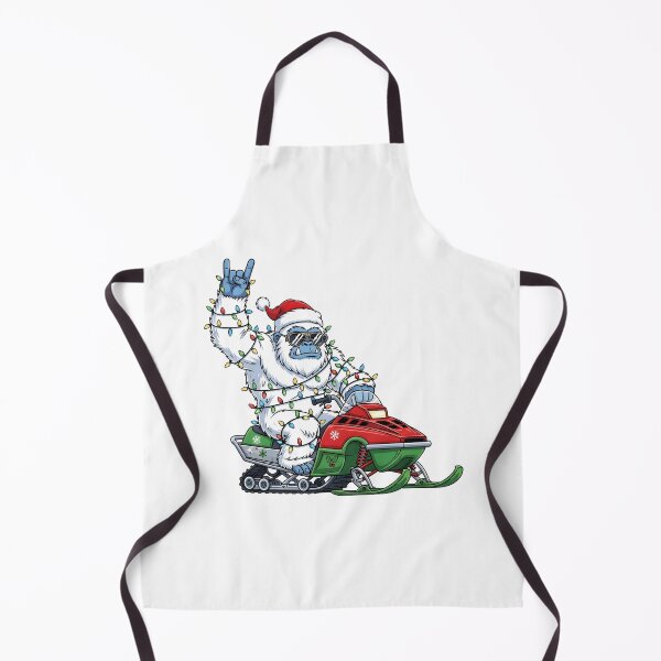Item preview, Rockin' Yeti Snowmobile Christmas Yeti designed and sold by KroghDs.