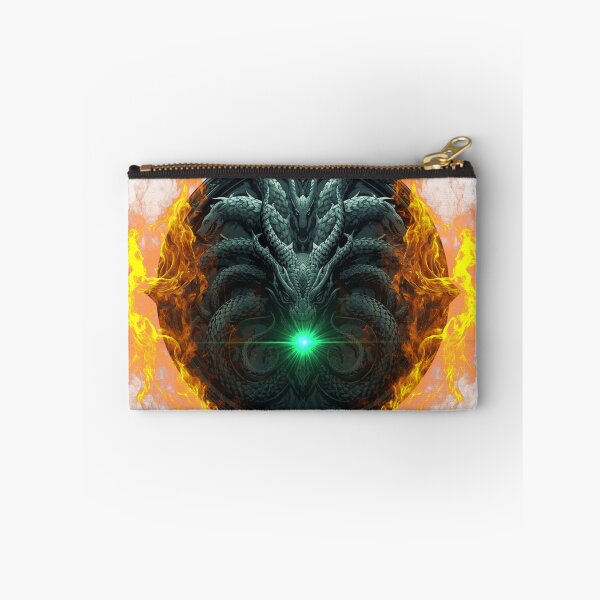 Item preview, hydra multi-headed serpent in circular emblem, fantasy  designed and sold by tsintsinshop.