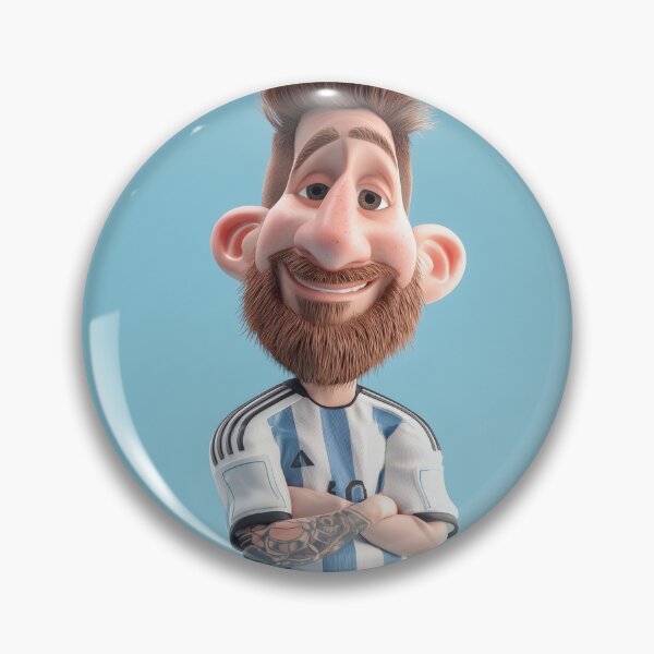 Item preview, Lionel Messi Soccer Caricature Cartoon Football Legend designed and sold by mildaclairmo.