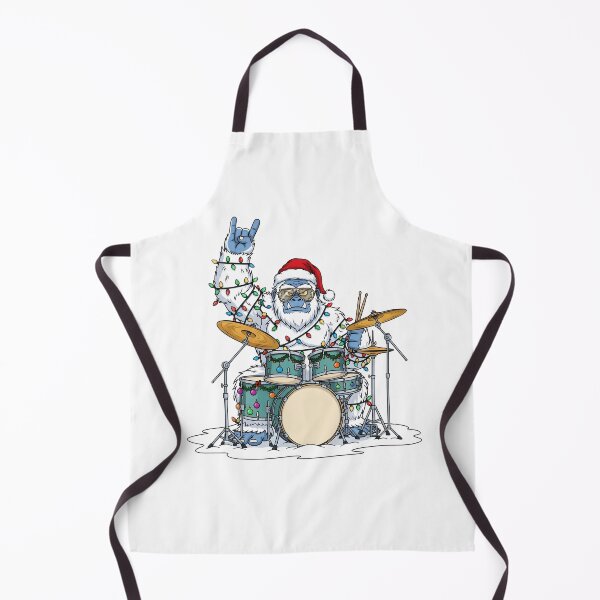 Item preview, Yeti Drummer Christmas Rock And Roll Musician designed and sold by KroghDs.