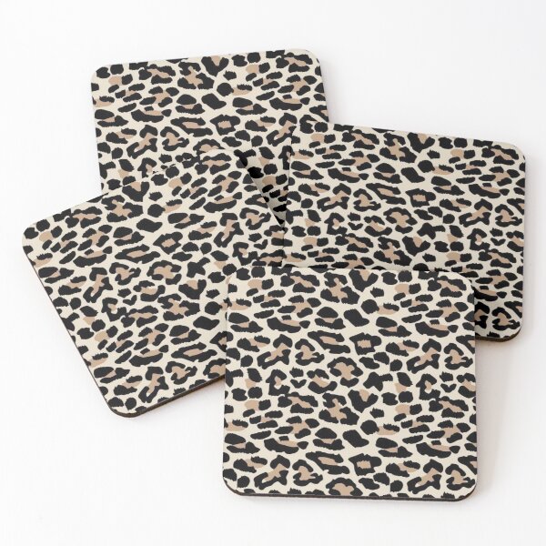 Item preview, Patrón Clásico de Leopardo - Animal Print Marrón y Negro designed and sold by graziam2.