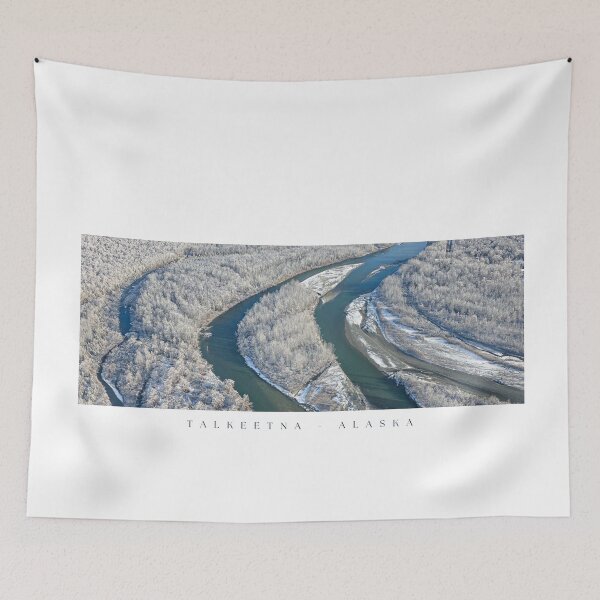 Item preview, Susitna River Aerial View Talkeetna designed and sold by SheldonAir.
