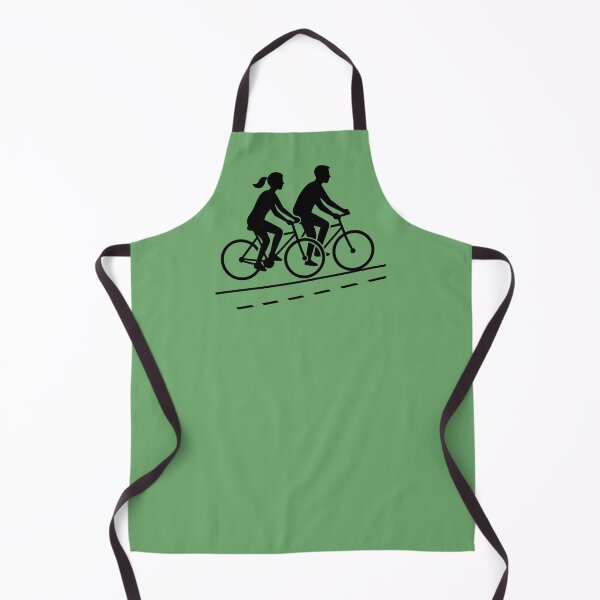 Item preview, Romantic Evening Ride — Couple on Bicycles designed and sold by SilentPowerArt.