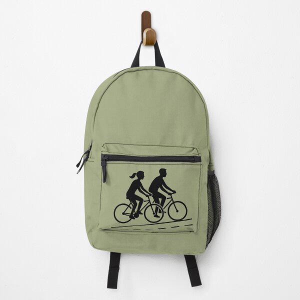 Item preview, Romantic Evening Ride — Couple on Bicycles designed and sold by SilentPowerArt.