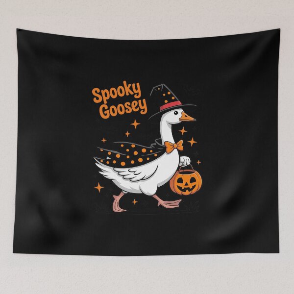 Item preview, Spooky Goosey Halloween Spooky Goose Witch designed and sold by imsamaharem.