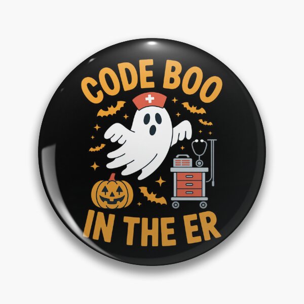 Artikelvorschau, Gruseliger Halloween-Code: Boo in der Notaufnahme – Krankenschwester entworfen und verkauft von imsamaharem.