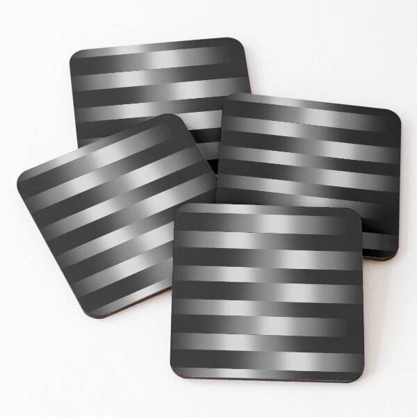 Item preview, Black and Grey Abstract Horizontal Lines designed and sold by InFrameVision.
