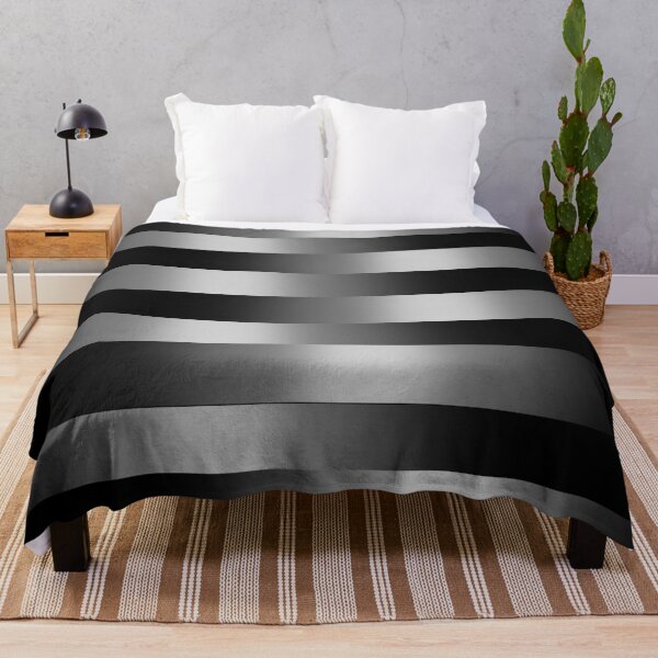 Item preview, Black and Grey Abstract Horizontal Lines designed and sold by InFrameVision.