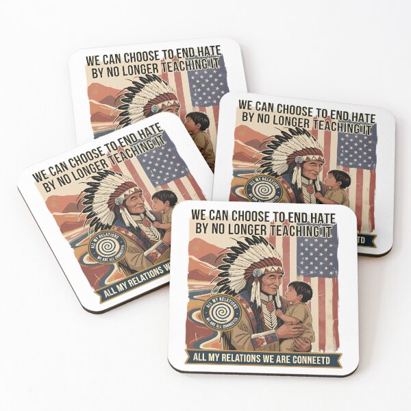Item preview, Indigenous Wisdom: Choose Peace, End Hate designed and sold by Oppostis345.