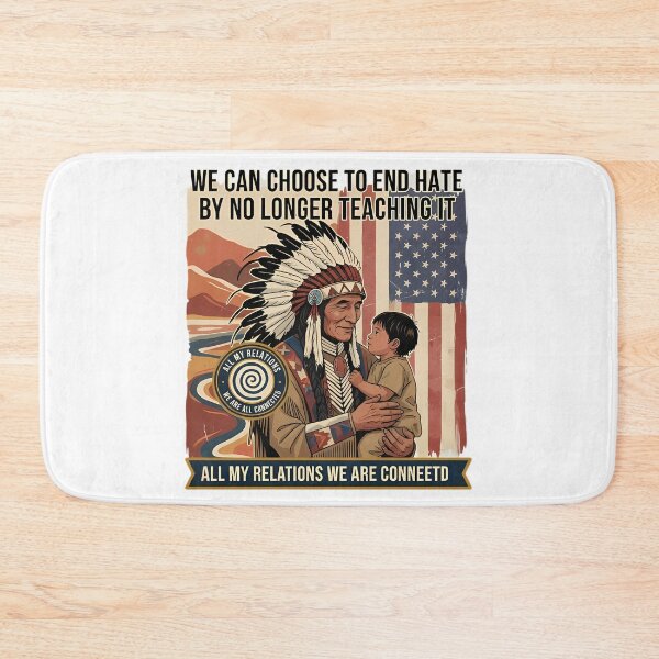 Item preview, Indigenous Wisdom: Choose Peace, End Hate designed and sold by Oppostis345.