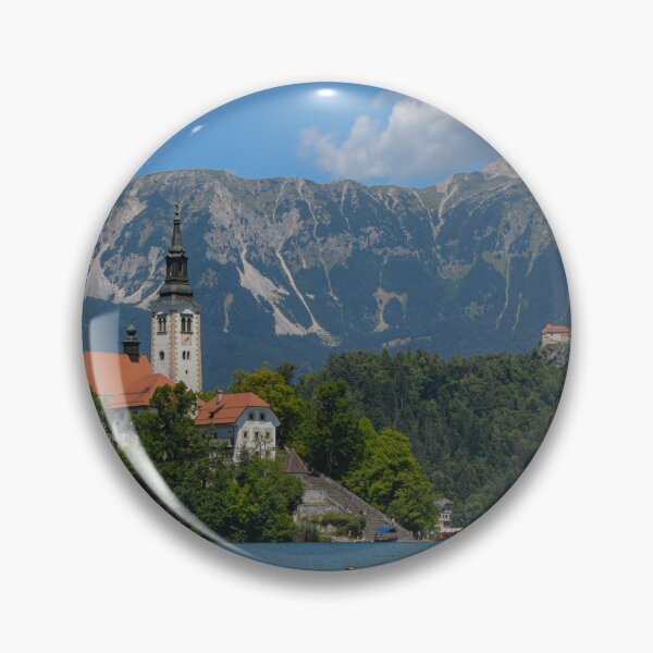 Item preview, Lake Bled, paddle boarders  designed and sold by rich1mages.