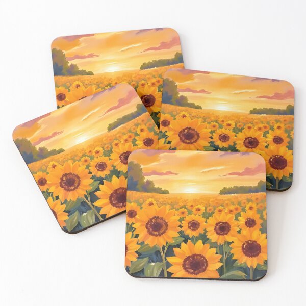 Item preview, Sunflower Field designed and sold by artbynalamagnolia.