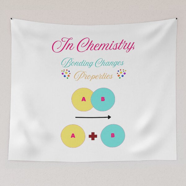 Item preview, Chemistry Bonding Message designed and sold by Modern-Tropical.