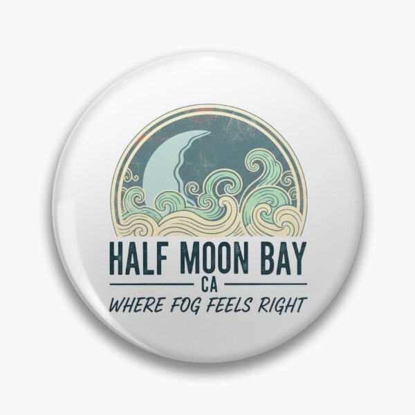 Item preview, Half Moon Bay California Coastal Runner Tee | CA Beach Workout & Yoga Apparel designed and sold by FitEnvy.