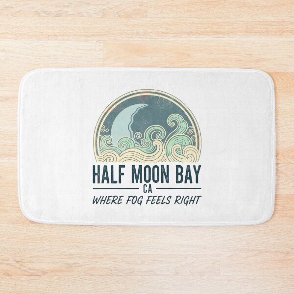 Item preview, Half Moon Bay California Coastal Runner Tee | CA Beach Workout & Yoga Apparel designed and sold by FitEnvy.