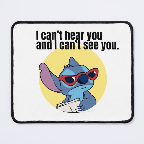 Item preview, Stitch - I can't hear you and I can't see you. designed and sold by Terrero.