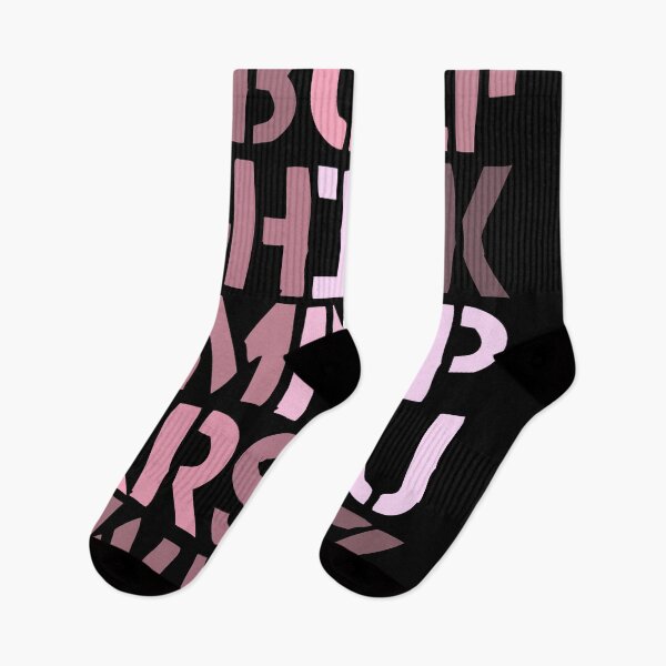 Item preview, Abstract Alphabet Typography Art in Pink Tones designed and sold by NNAANN.
