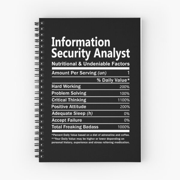 Item preview, Information Security Analyst designed and sold by aqnkkalw83.