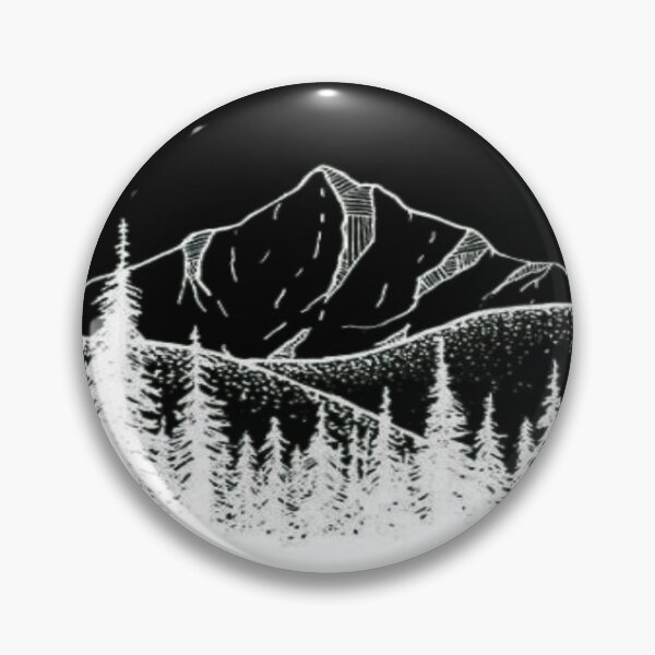 Item preview, Mountain Circle Wilderness Scene designed and sold by NATUREZAON.