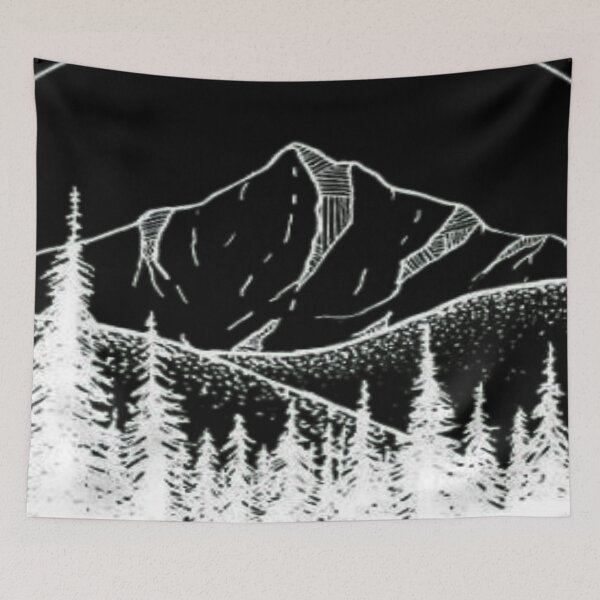 Item preview, Mountain Circle Wilderness Scene designed and sold by NATUREZAON.