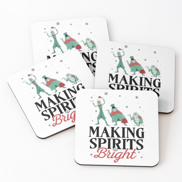 Item preview, Haunted Mansion Making Spirits Bright Christmas Movie Characters designed and sold by jakaun.