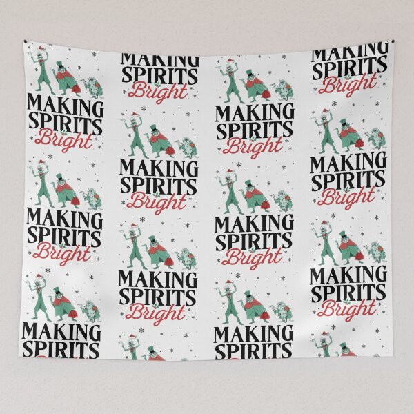 Item preview, Haunted Mansion Making Spirits Bright Christmas Movie Characters designed and sold by jakaun.