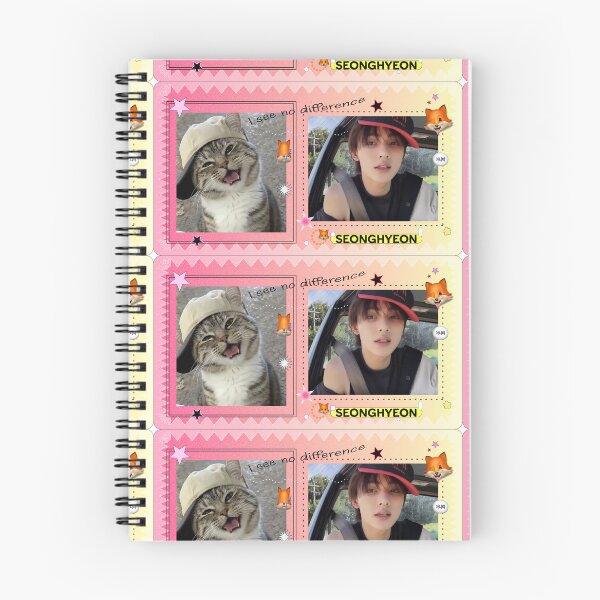 Item preview, Cortis Seonghyeon Cat Meme designed and sold by Greatbluewhale3.