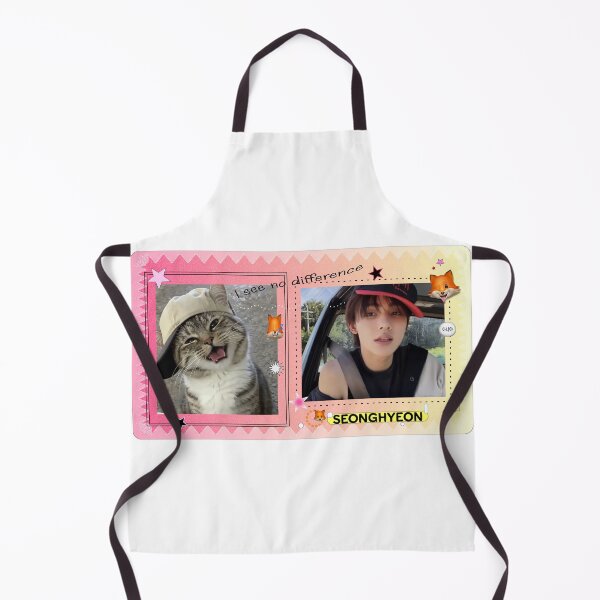 Item preview, Cortis Seonghyeon Cat Meme designed and sold by Greatbluewhale3.