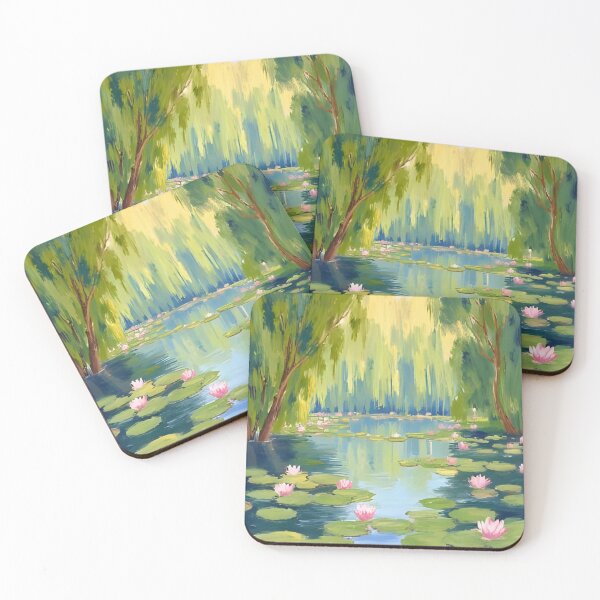 Item preview, Lilypad Pond designed and sold by artbynalamagnolia.