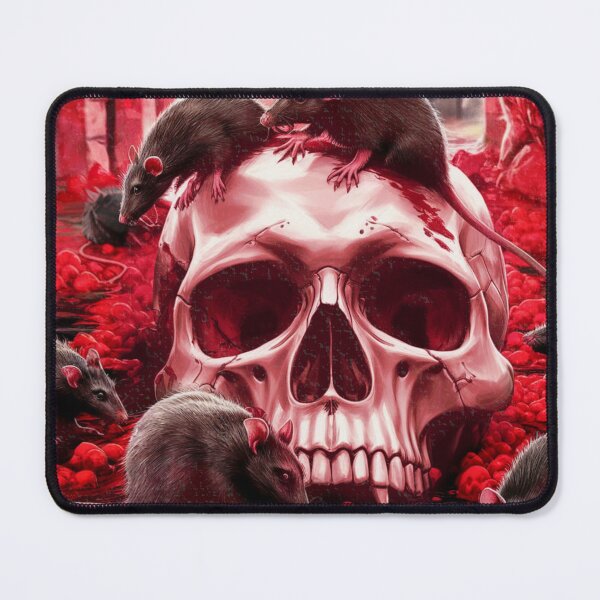 Item preview, Skull with Rats and Gore designed and sold by Kwandry.