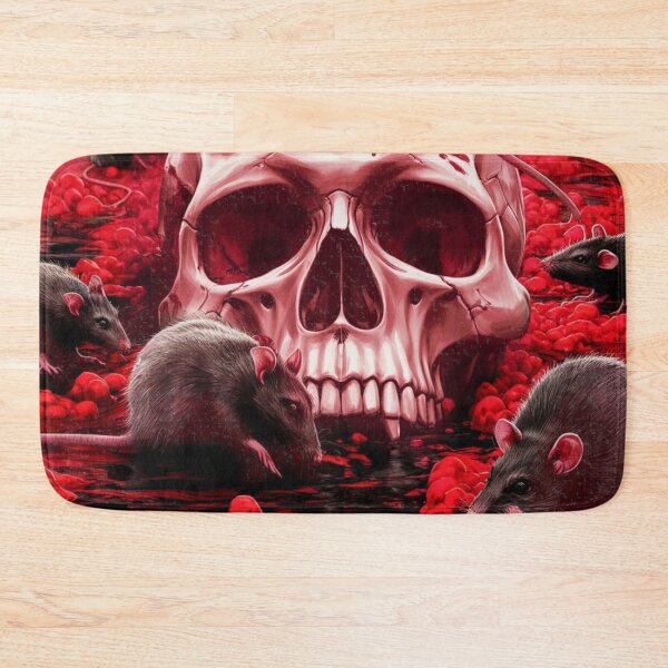 Item preview, Skull with Rats and Gore designed and sold by Kwandry.