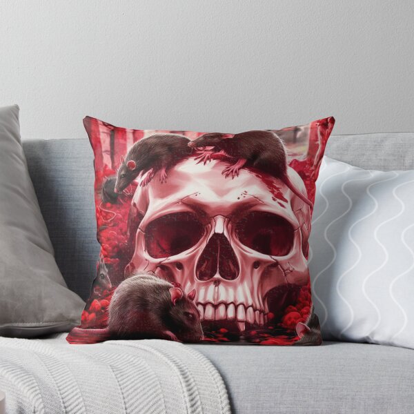 Item preview, Skull with Rats and Gore designed and sold by Kwandry.