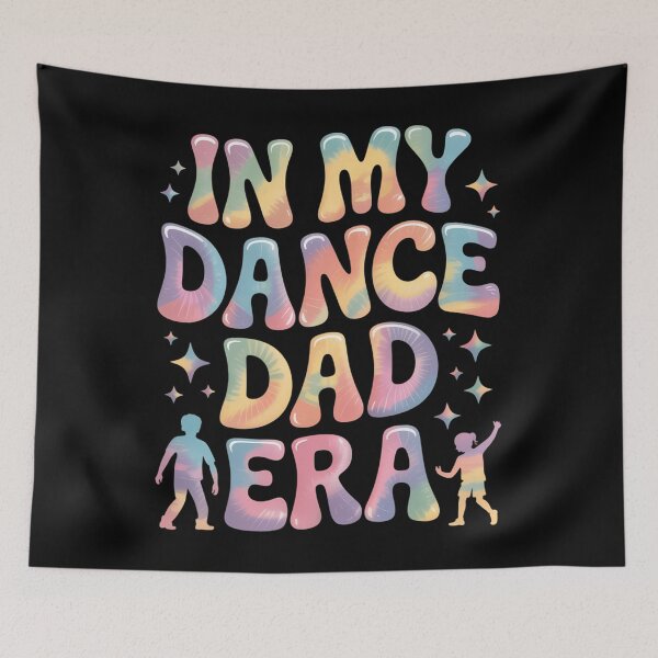 Item preview, In My Dance Dad Era Tie Dye Dance Daddy Sports Father's Day designed and sold by DentistLegal.