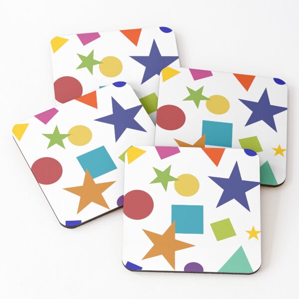 Item preview, Colorful Geometric Shapes Abstract Art designed and sold by NNAANN.
