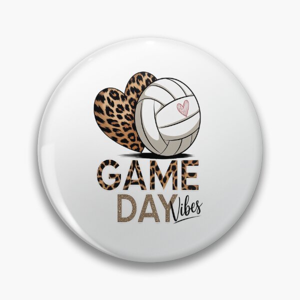 Item preview, Bleached Volleyball Game Day Vibes Volleyball Mom Leopard designed and sold by RonnasJackson.