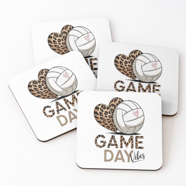 Item preview, Bleached Volleyball Game Day Vibes Volleyball Mom Leopard designed and sold by RonnasJackson.