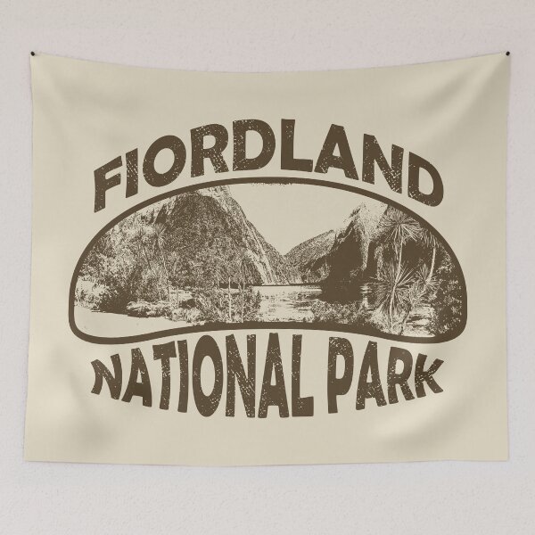 Item preview, Fiordland National Park designed and sold by ArtNoveltee.