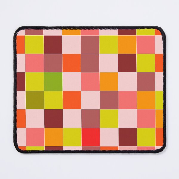 Item preview, Modern Warm Retro Mosaic – Colorful Abstract Grid Pattern designed and sold by DeeLulu.
