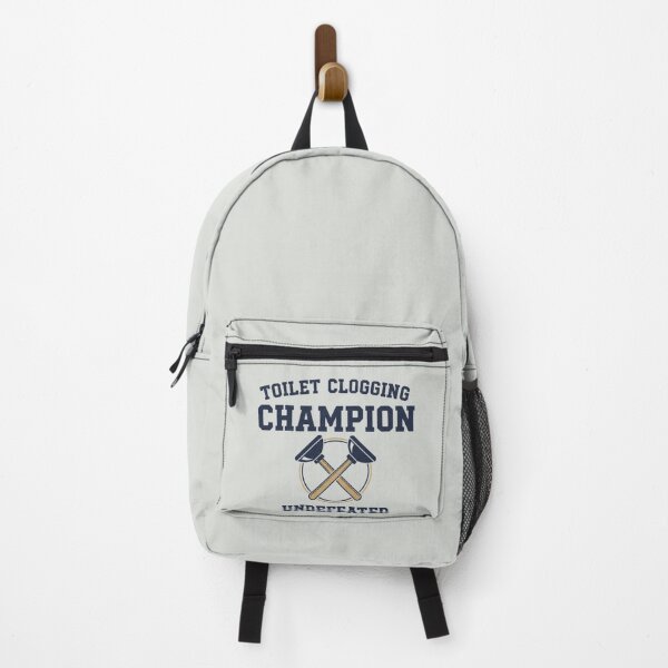 Item preview, Toilet Clogging Champion Undefeated Graphic Design | Varsity Style Plunger Humor designed and sold by axiksa10.